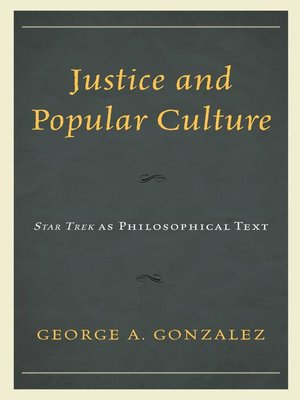 cover image of Justice and Popular Culture